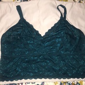 Torrid Teal bralette size 4